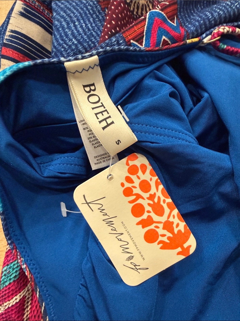 Boteh Tessera Assymetric One Piece NWT - Picture 4 of 5